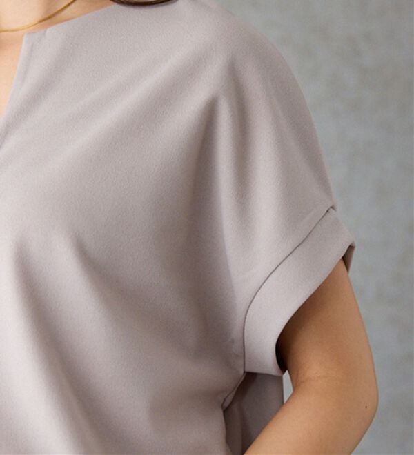 alotta（アロッタ）の「ジップ使いドルマンブラウス（ブラウス）」｜詳細画像