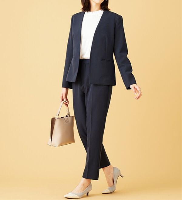 BELLUNA（ベルーナ）の「〈セレモニースタイル〉ノーカラージャケット（ノーカラージャケット）」｜詳細画像