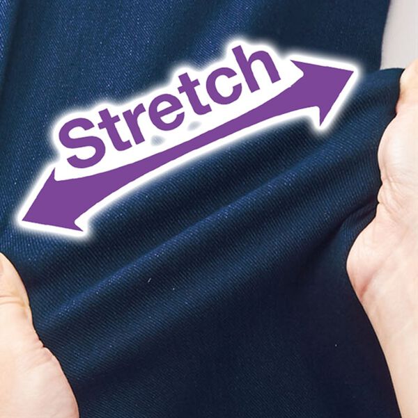 BELLUNA（ベルーナ）の「ゆったりタックニットデニムパンツ（フルレングスパンツ）」｜詳細画像