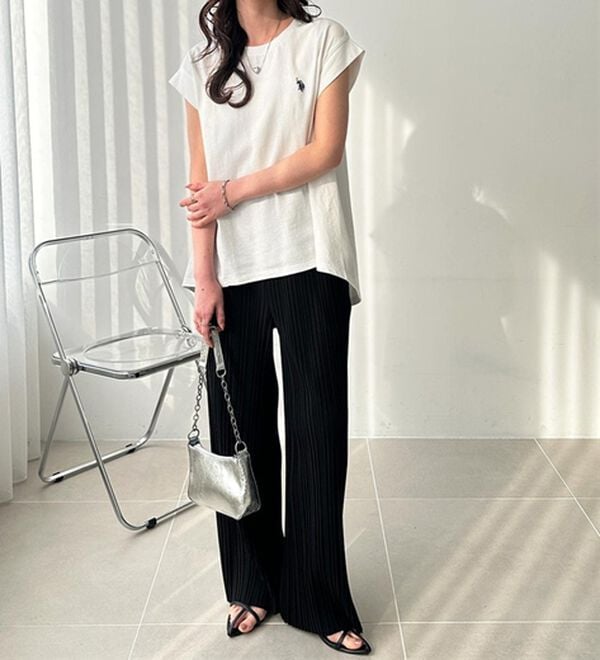 GeeRA（ジーラ）の「【スッキリ細見え】イージー美脚パンツ（フルレングスパンツ）」｜詳細画像