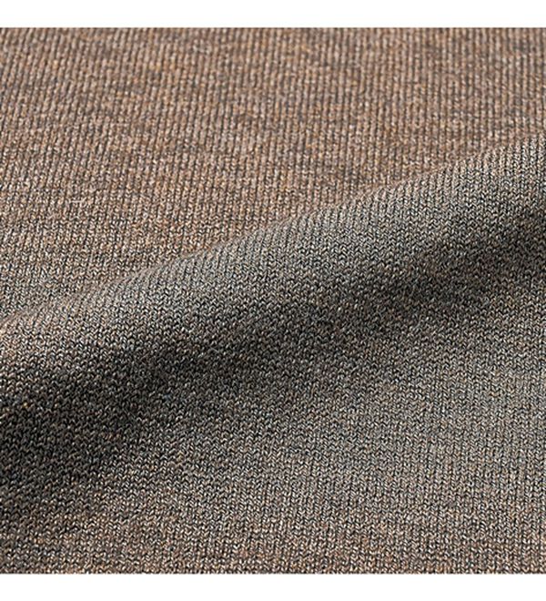 VINNO（ヴィノ）の「ストール付着流しロングニットカーディガン（アンサンブル）」｜詳細画像