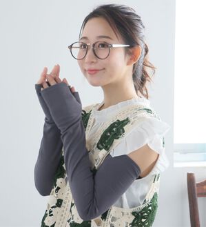 A HAPPY MARILYN（アハッピーマリリン）の「【Ｍ～８Ｌ】【接触冷感・吸水速乾】日差しから守るアームカバー（その他ファッション小物）」｜スミクロ