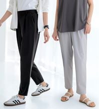 BELLUNA（ベルーナ）の「シャリのび！速乾テーパードパンツ（テーパードパンツ）」