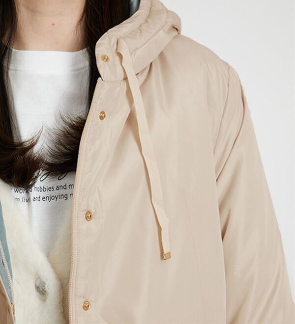 BELLUNA（ベルーナ）の「【Ａｉｒｙ＆Ｗａｒｍ】エアリーライトウォームコート（ハーフコート）」｜詳細画像