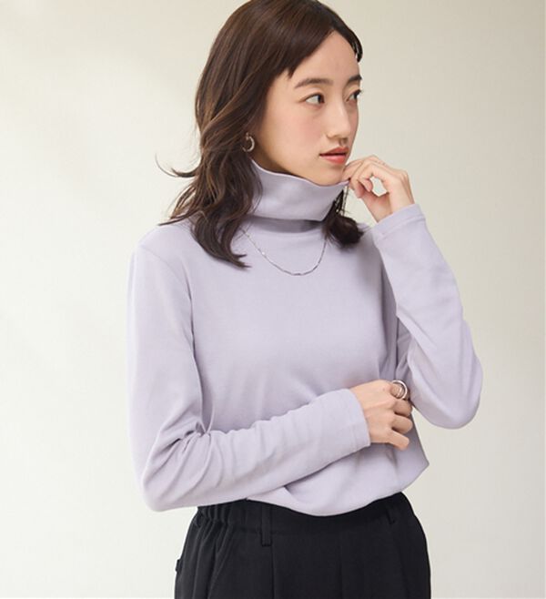 あ　オーダーページ 選べる衿】肌に優しい綿100％暖か発熱素材プルオーバー