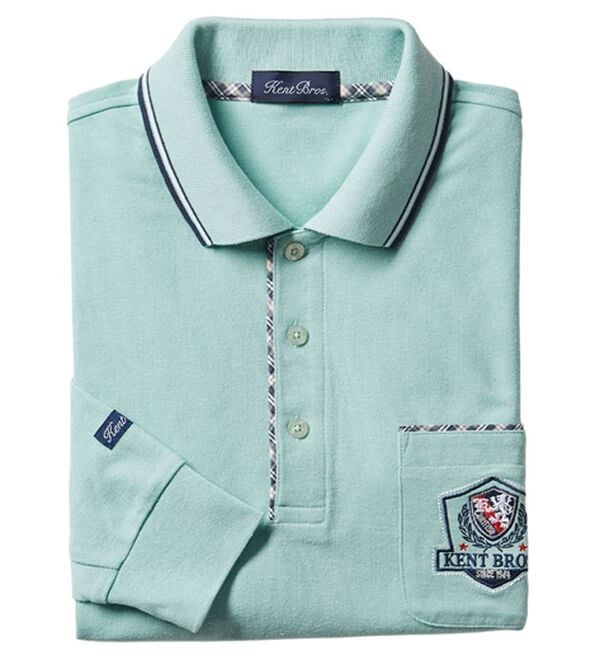 「＜Ｂｅ　ＣＨＡＮＣＥ＞着心地快適　ブランドデザインポロシャツ（メンズポロシャツ）」｜ミント