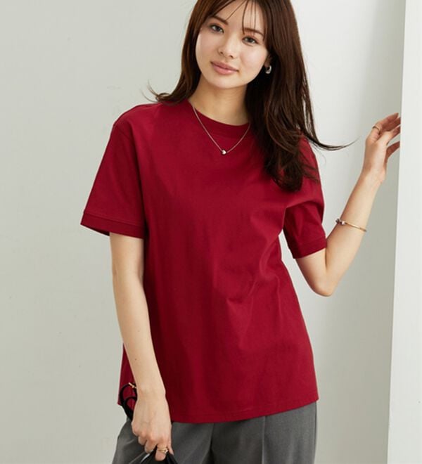 BELLUNA（ベルーナ）の「ヒンヤリ！綿１００％大人顔サマ見えＴシャツ（Tシャツ）」｜詳細画像