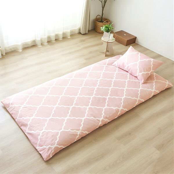 iellio（イエリオ）の「綿１００％北欧風柄布団カバーリング＜アンファ＞（敷布団カバー・シーツ）」｜詳細画像