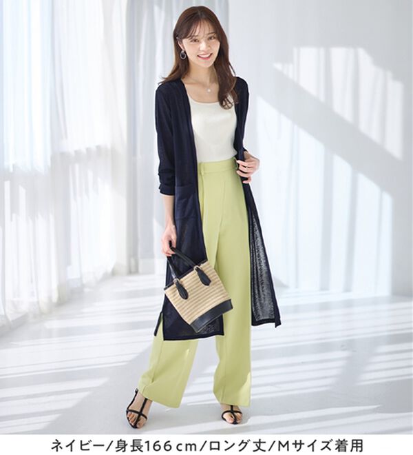 「【選べる丈】さらっと軽いサマーカーディガン（その他カーディガン）」｜詳細画像