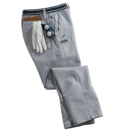 「＜トランスコンチネンツゴルフ＞３Ｄスイングフィットゴルフパンツ（メンズフルレングスパンツ）」