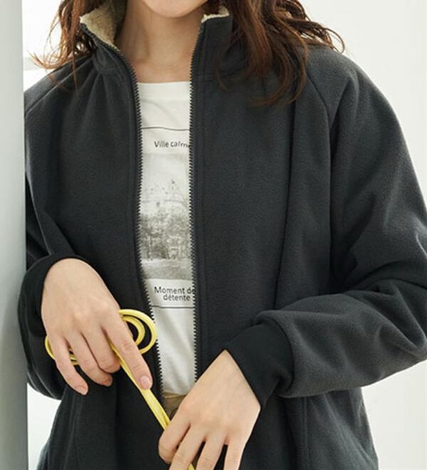 BELLUNA（ベルーナ）の「防風シート入り裏ボアあったかジャケット（ブルゾン）」｜詳細画像