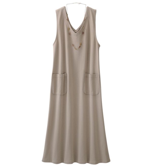 「【２色組】３秒で決まる！ジャンパースカート（パジャマ・ルームウェア）」｜詳細画像