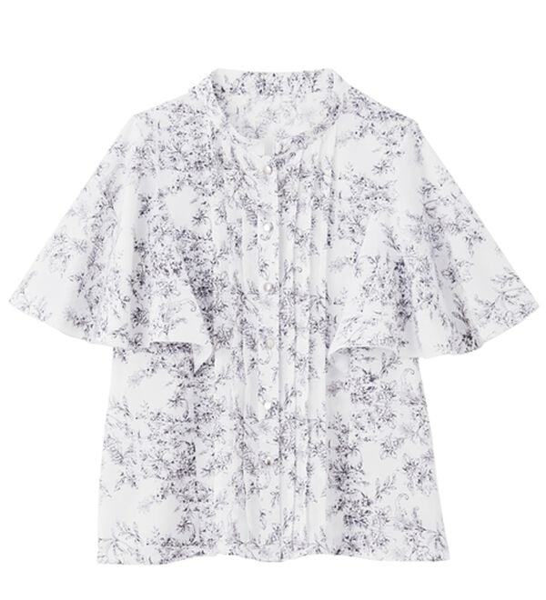 RANAN（ラナン）の「【新色追加】ひんやり！ピンタックフレアー袖ブラウス（ブラウス）」｜詳細画像