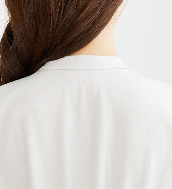 BELLUNA（ベルーナ）の「箔プリント麻調グリッターワンピース（その他ワンピース）」｜詳細画像