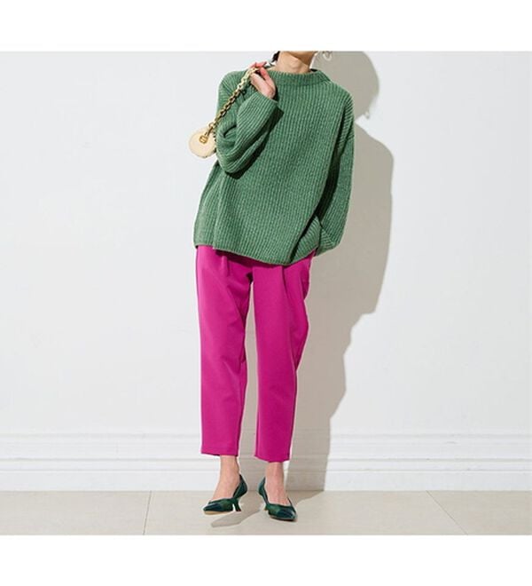 RANAN（ラナン）の「ふんわり！あぜ編ニットプルオーバー（ニット・セーター）」｜詳細画像