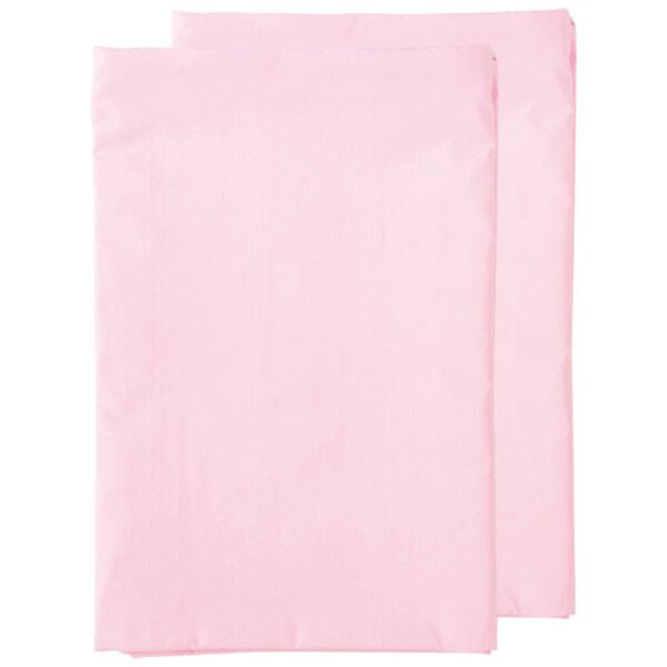 「三方開き敷ふとんカバー２枚組（掛布団カバー）」｜平織ピンク