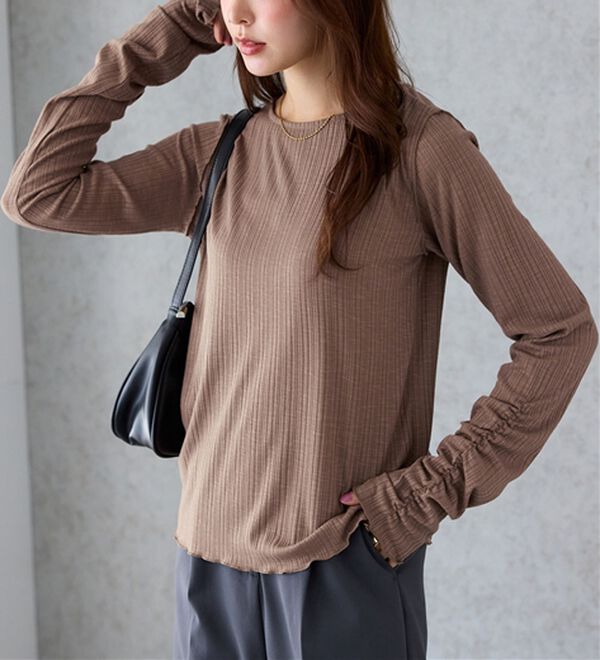 Viola e Viola（ヴィオラ エ ヴィオラ）の「針抜きシアードットボタンカーデ（その他カーディガン）」｜詳細画像