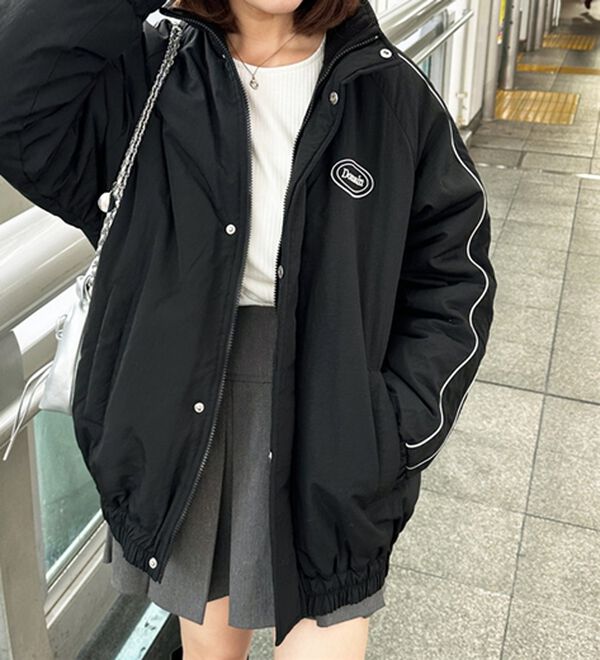 GeeRA（ジーラ）の「パディングラインブルゾン（ブルゾン）」｜詳細画像