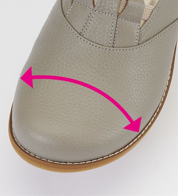 ルフラン（ルフラン）の「メディフィット５Ｅ甲ゴムシューズ（スリッポン）」｜詳細画像