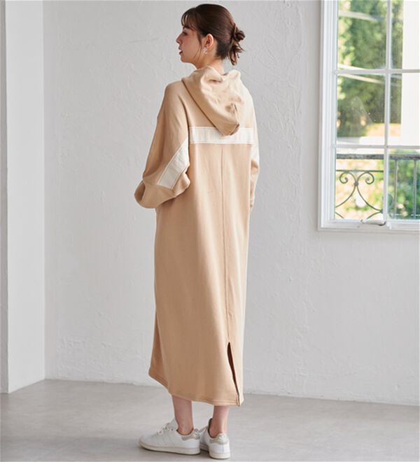 RANAN（ラナン）の「＜ａｄｉｄａｓ＞スウェットワンピース（その他ワンピース）」｜詳細画像