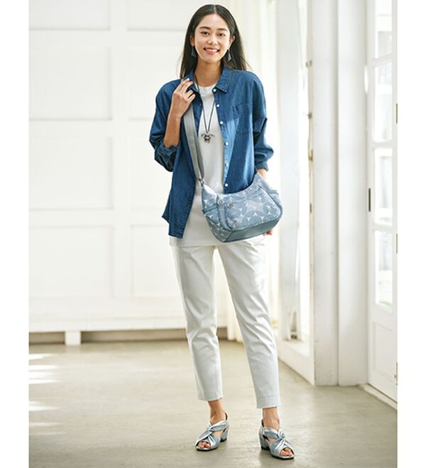 BELLUNA（ベルーナ）の「４Ｅクロスウェッジパンプス（パンプス）」｜詳細画像