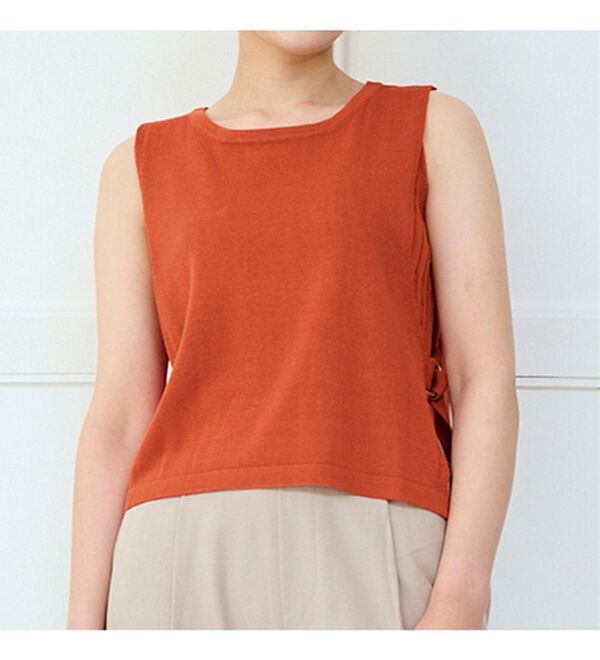 RANAN（ラナン）の「サマーニットベストアンサンブル（アンサンブル）」｜詳細画像