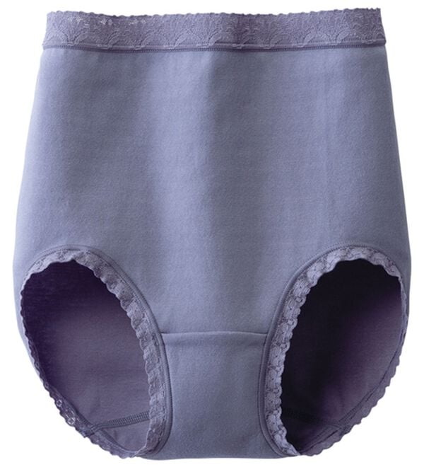 「【日本製】まいにちのショーツ（ショーツ）」｜グレイッシュパープル