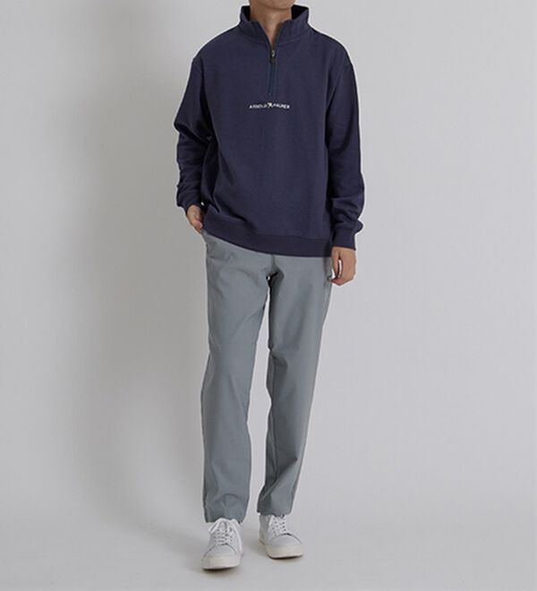 「＜アーノルド　パーマー＞着回し自在！ハーフジップトレーナー（メンズトレーナー）」｜詳細画像