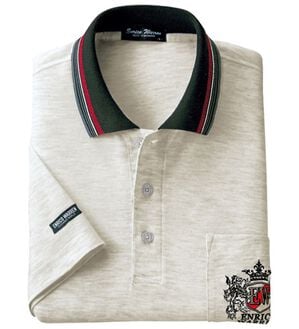 「新デザイン半袖ブランドポロシャツ（メンズポロシャツ）」｜オートミール