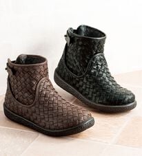 ルフラン（ルフラン）の「＜リン・クローバー＞やわらかメッシュのほっこりブーツ（ブーツ）」