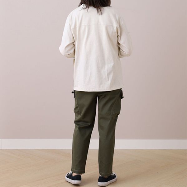 BELLUNA（ベルーナ）の「＜ｓｏｒａｆｕｋｕ＞ビッグポケット使いプルオーバー（カットソー）」｜詳細画像