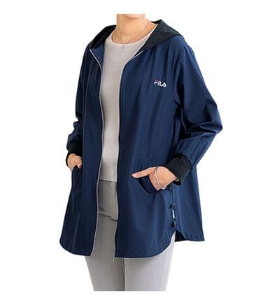 ルフラン（ルフラン）の「＜ＦＩＬＡ＞フード配色アウター（ブルゾン）」