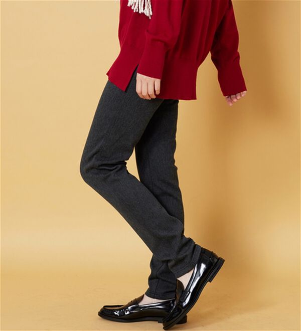 BELLUNA（ベルーナ）の「裏ベロアストレッチ素材レギンスパンツ【Prima fit pants】（スパッツ・レギンス）」｜詳細画像