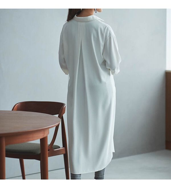 RANAN（ラナン）の「ボリューム袖シャツワンピース（シャツワンピース）」｜詳細画像