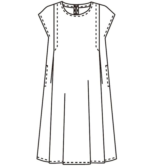 ルフラン（ルフラン）の「たっぷりドレープのワンピアンサンブル（フォーマルワンピース）」｜詳細画像