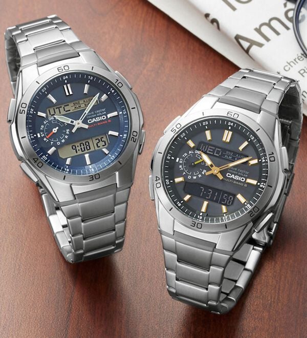 「カシオ　ソーラー電波時計（メンズ腕時計）」｜詳細画像