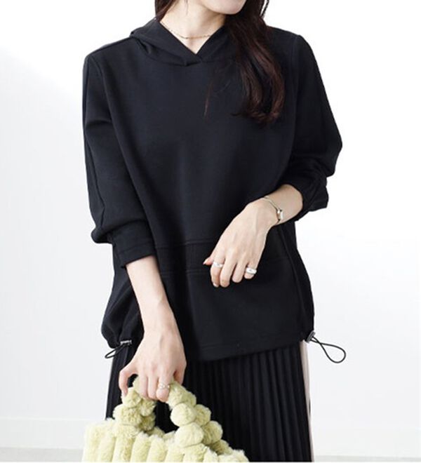 BELLUNA（ベルーナ）の「【Ｌａｇｒｉｌｕａ】裾スピンドル使いパーカー（パーカー）」｜詳細画像