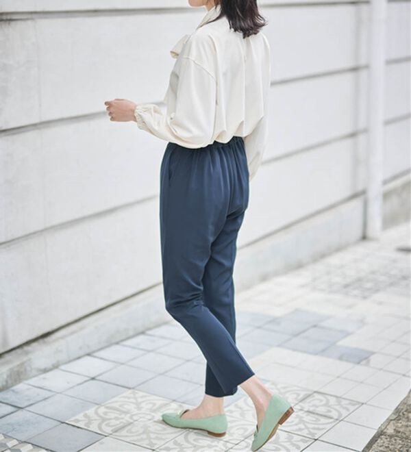 RANAN（ラナン）の「＜２点セット＞ラウンドヘムジャケットセットアップ（パンツスーツ）」｜詳細画像