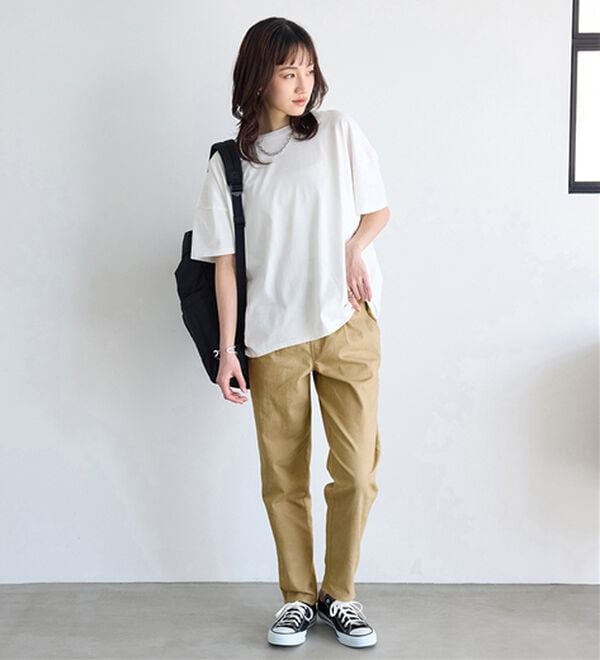 BELLUNA（ベルーナ）の「ゆるっとラクちん！万能パンツ（テーパードパンツ）」｜詳細画像