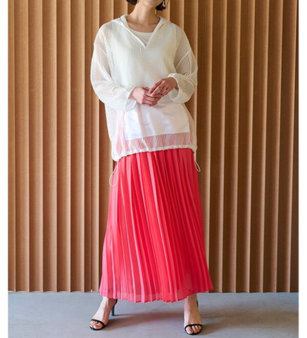 RANAN（ラナン）の「プリーツロングスカート（ロングスカート）」｜詳細画像