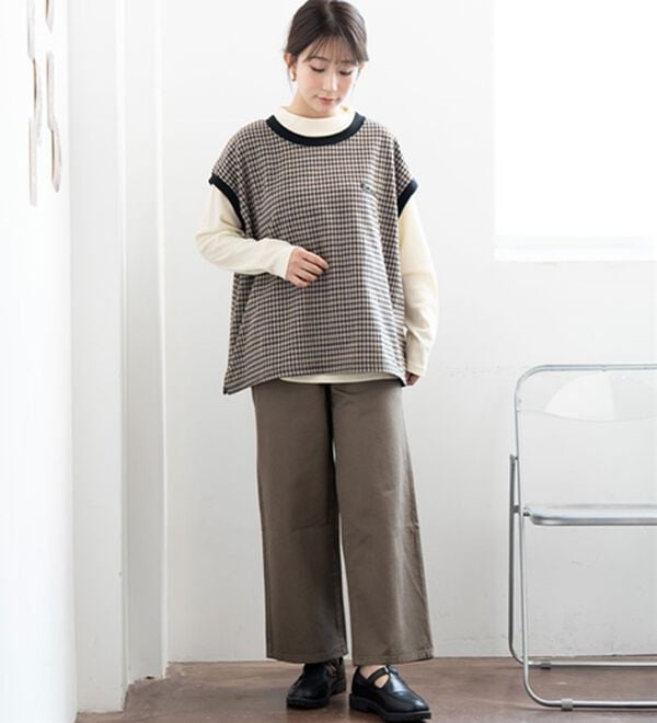 A HAPPY MARILYN（アハッピーマリリン）の「【Ｍ～７Ｌ】美脚＆美尻が叶う！優勝ワイドパンツ（ワイドパンツ・ガウチョ）」｜詳細画像