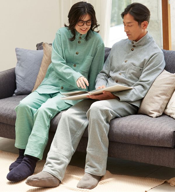 やっと出会えた！綿100％裏起毛パジャマ - ベルーナ【公式】