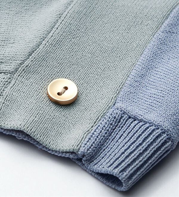 RANAN（ラナン）の「ひんやり！バイカラードルマンニットチュニック（ニット・セーター）」｜詳細画像