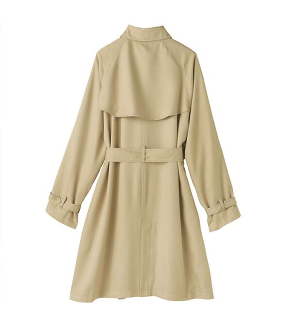 RANAN（ラナン）の「花粉対策！ステンカラーコート（ロングコート）」｜詳細画像