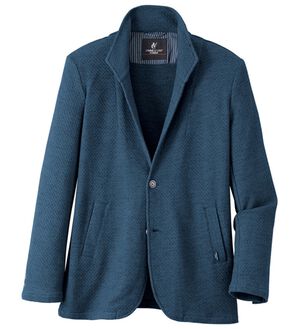 「＜コムルヴァン・オム＞男前！スタンドジャケット（メンズジャケット）」｜ダークネイビー系