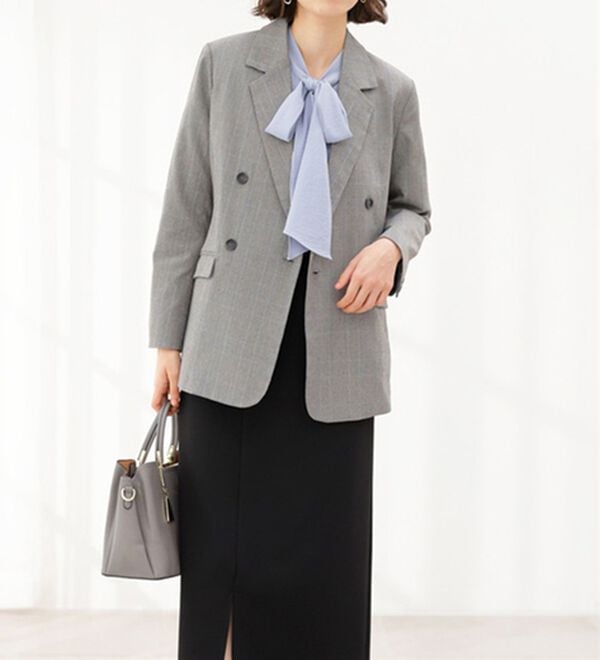 GeeRA（ジーラ）の「洗える！ストレッチカセットスーツ（その他ワンピース）」｜詳細画像