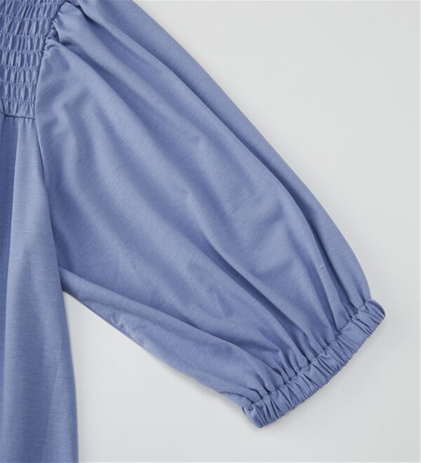 RANAN（ラナン）の「シャーリングパフスリーブチュニック（チュニック）」｜詳細画像