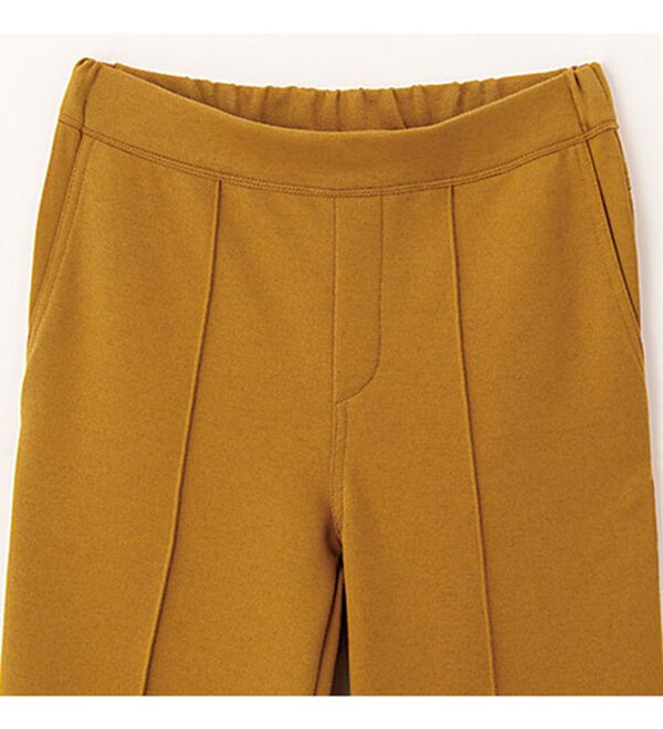 VINNO（ヴィノ）の「美のフィット・カルゼ素材ストレートパンツ　起毛あり　（股下６３ｃｍ・股下６８ｃｍ）（フルレングスパンツ）」｜詳細画像