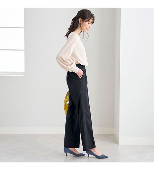 BELLUNA（ベルーナ）の「【４点セット】＜５つのラクが嬉しい！＞洗える！ストレッチ素材４点セットスーツ（その他スーツ）」｜詳細画像