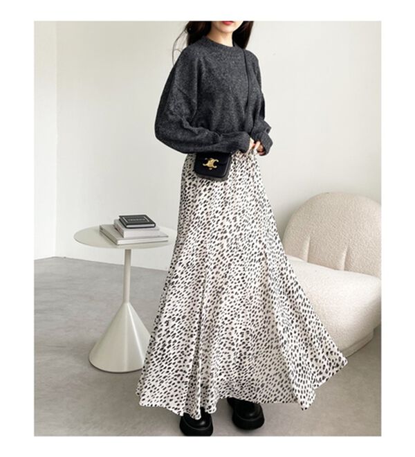 GeeRA（ジーラ）の「切替フレアーロングスカート（ロングスカート）」｜詳細画像